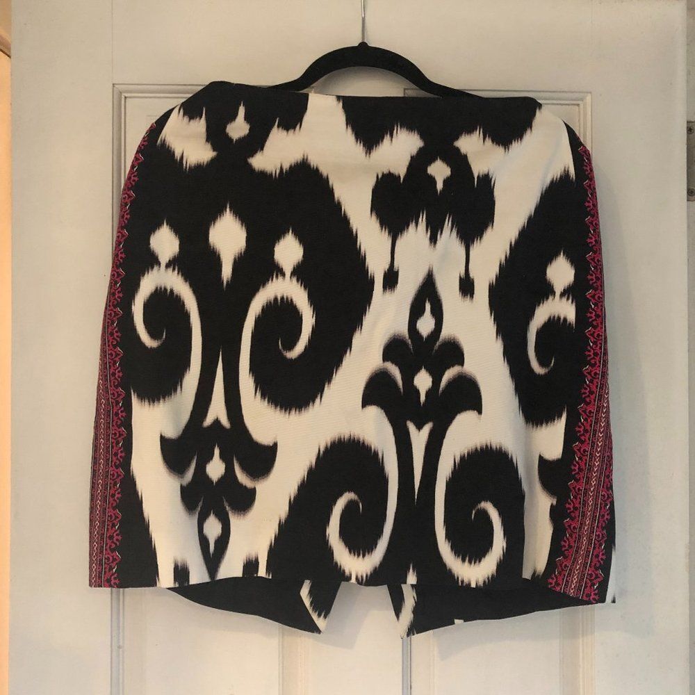 White House Black Market Ikat Pencil Skirt    